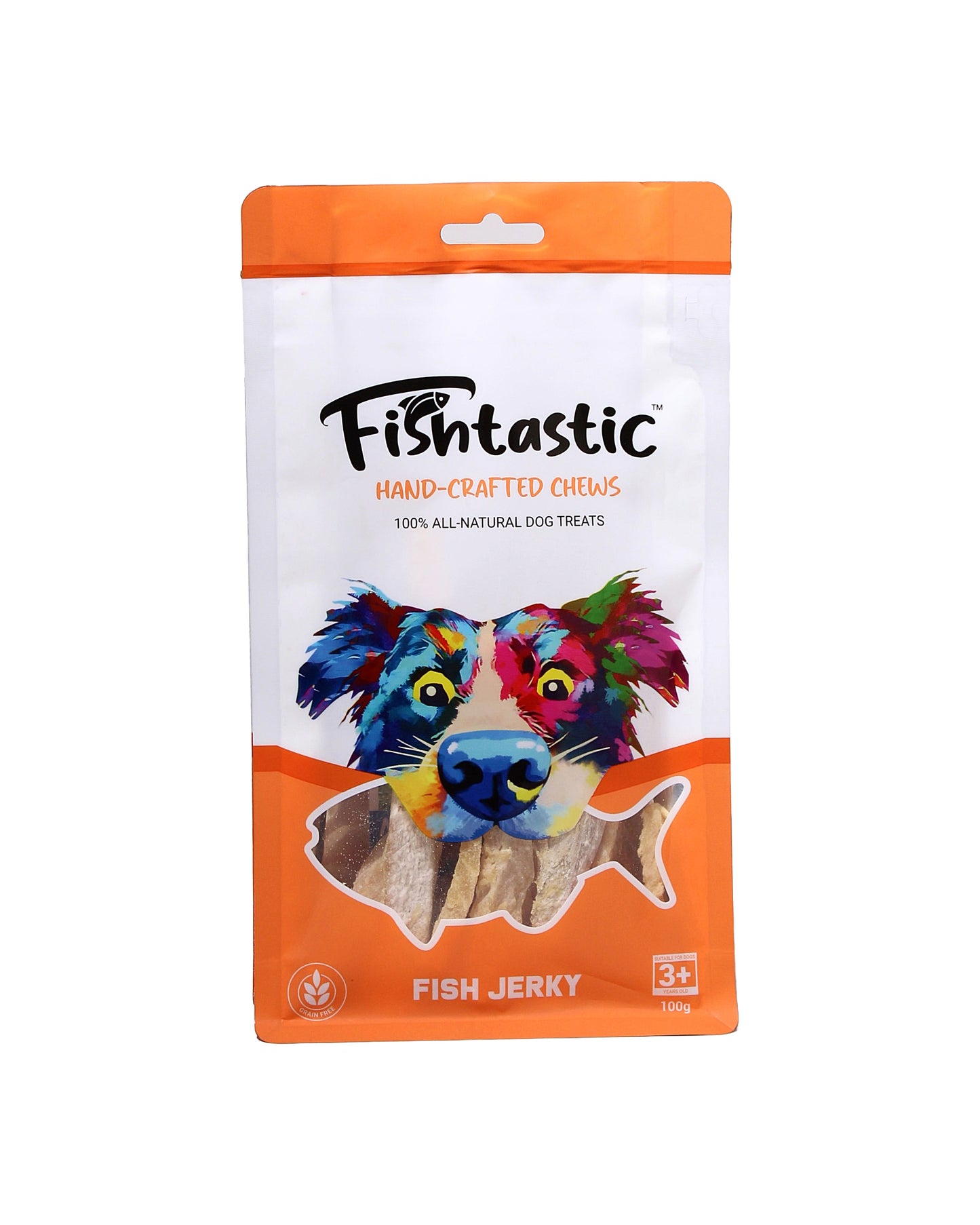 Fishtastic - Fish Jerky - Hand Crafted Chews - 100gram