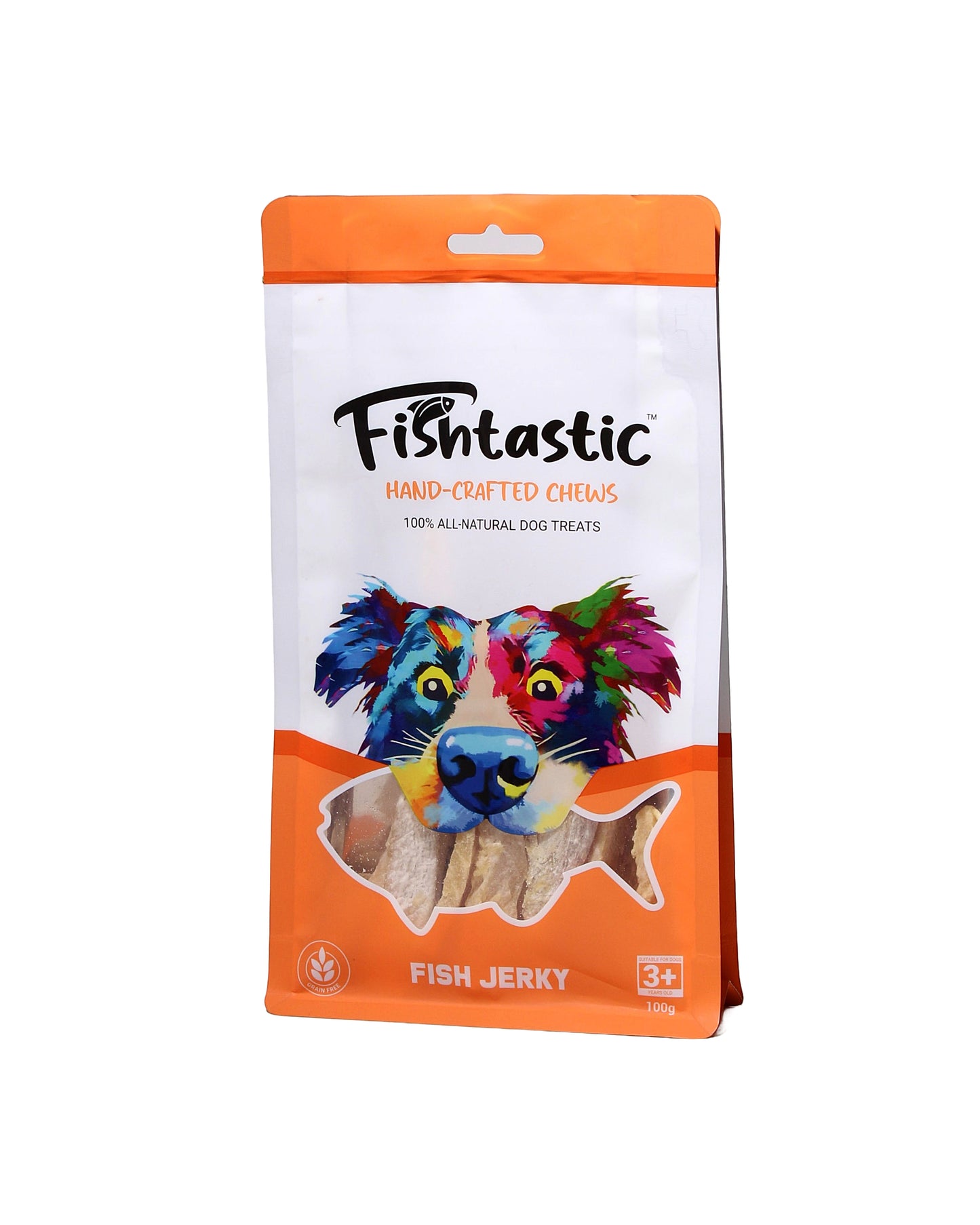 Fishtastic - Fish Jerky - Hand Crafted Chews - 100gram