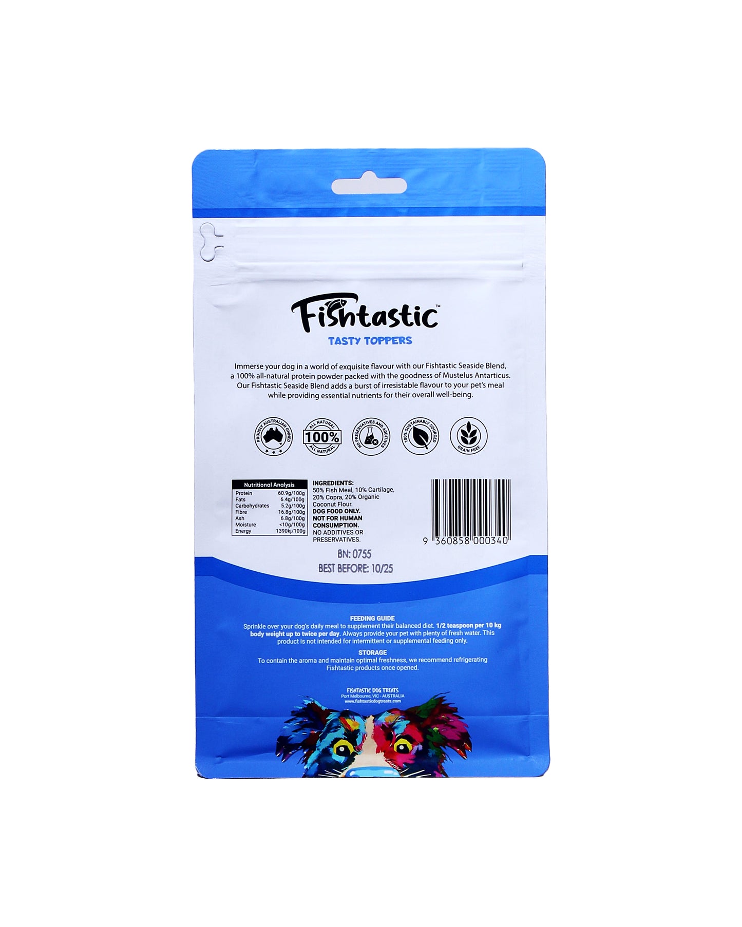 Fishtastic - Seaside Blend - Tasty Topper - 100gram